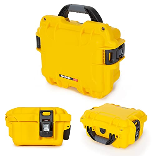 Waterproof Nanuk 905 Hard Case with Padded Dividers - Yellow