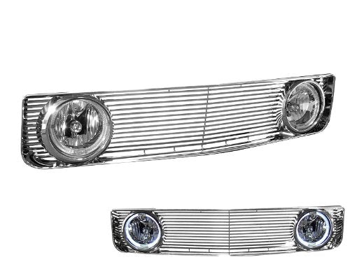 OE Style Armordillo USA Grille Fits 2005-2009 Ford Mustang Base Model-Chrome (Excl. GT)
