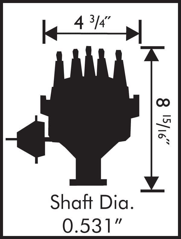 Ready-To-Run MSD 8350 Pro-Billet Distributor