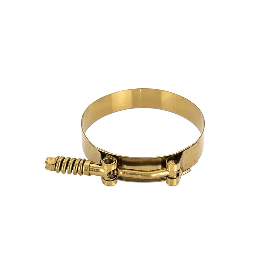 Mishimoto Stainless Steel T-Bolt Clamp, Constant Tension 2.5", Gold