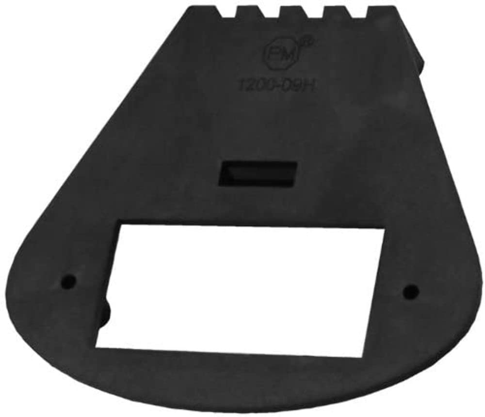 Horizontal Mount Peterson Mfg 1200-09H Bracket, Oblong, Black