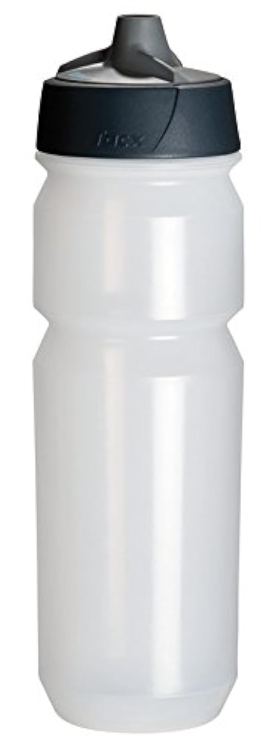 Tacx Bicycle Shanti Twist Water Bottle w/Grey Membrane Lid - Transparent 750cc
