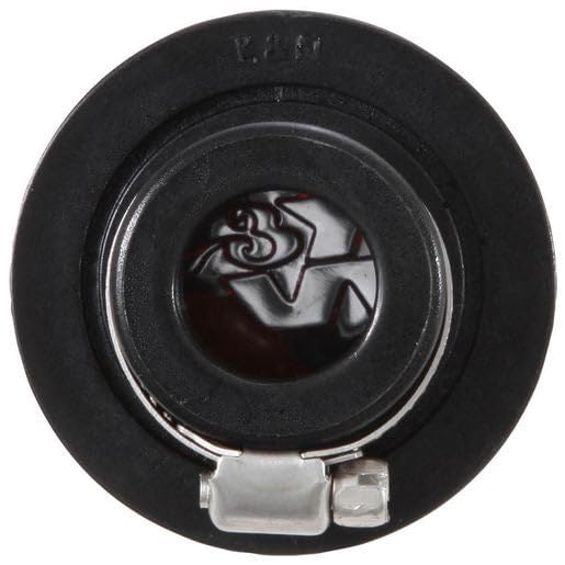 K&N Air Filter/Breather Vent: High Performance, Premium, Washable, Replacement Engine Filter: Flange Diameter: 1.25 in, Filter Height: 2.5 in, Flange Length: 0.875 in, Shape: Breather, 62-1390