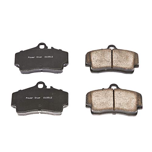 Power Stop Z16 16-738 Evolution Rear Ceramic Brake Pads For Porsche Boxster 2005-2006/Porsche 911, Porsche Boxster, Porsche Cayman, Porsche Cayman [Model Specific]