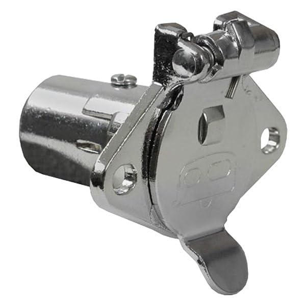 4-Pole Light Duty Chrome Socket