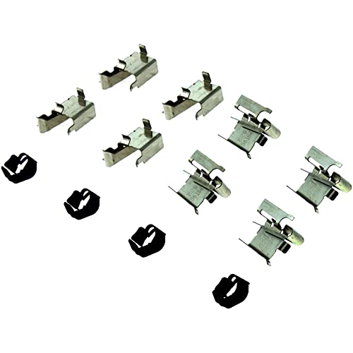 Posi Quiet Centric 105.11841 Premium Ceramic Front Disc Brake Pad Set for Select Lexus and Toyota Model Years