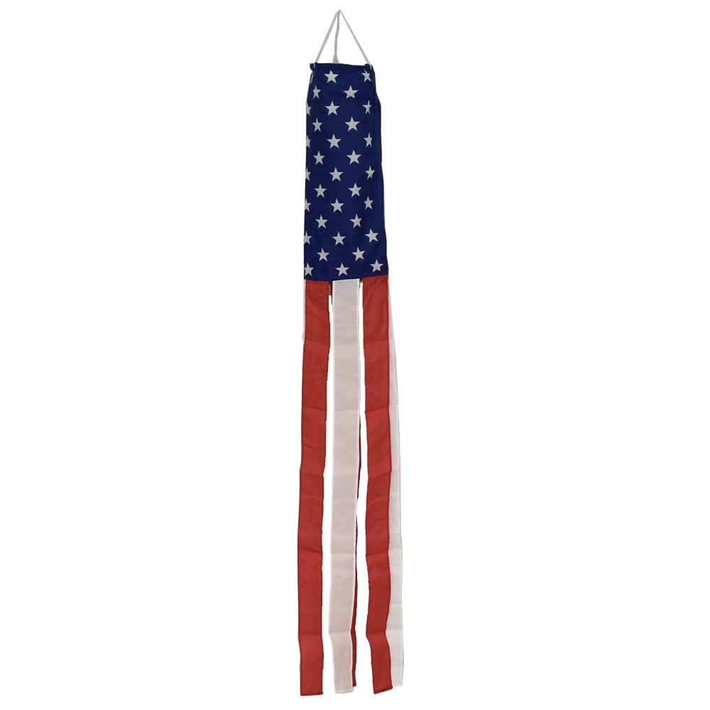 Taylor Made Products 93244 Stars & Stripes 93244 Windsock 48", Boating Hardware & Maintenance Supplies