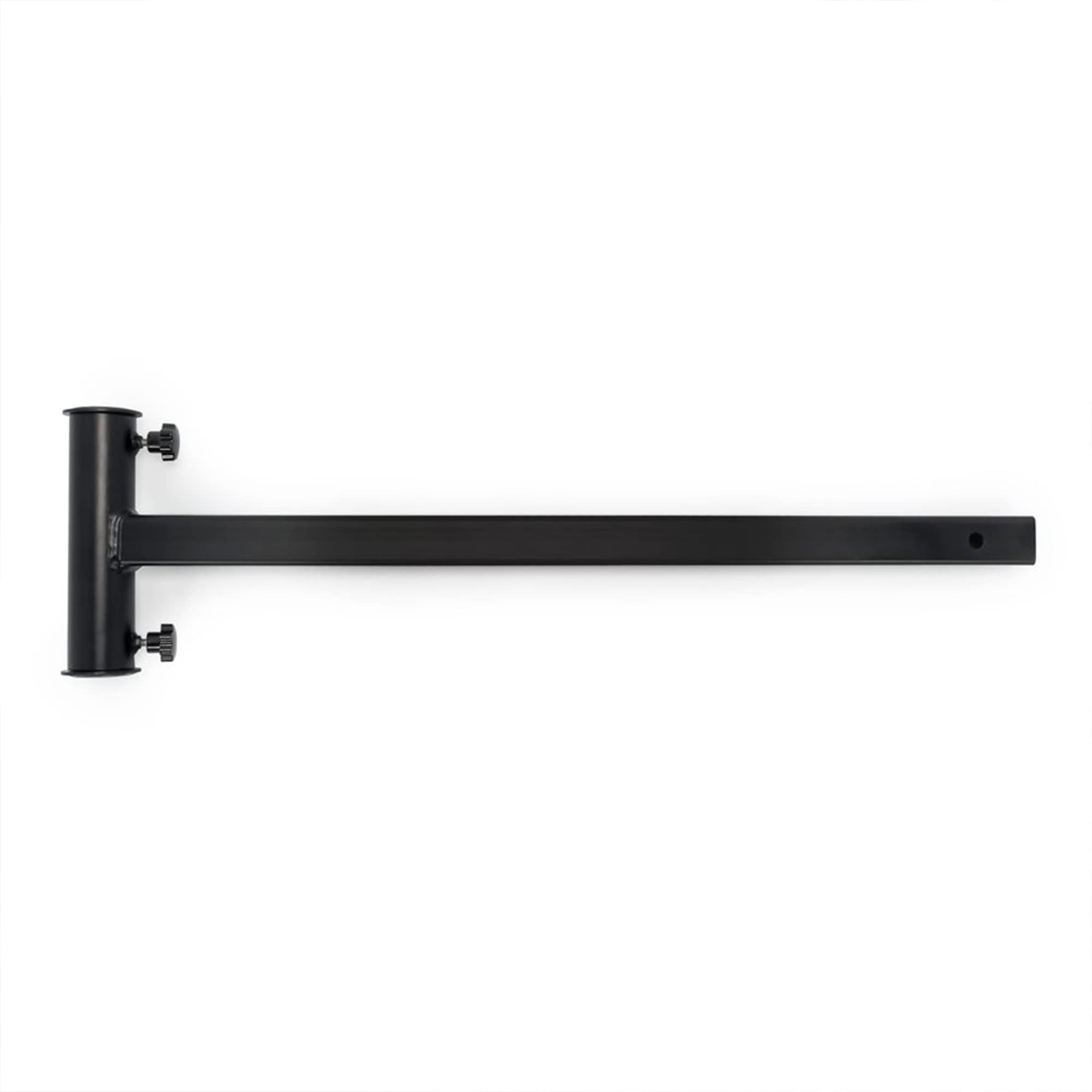 Camco Hitch Mount Durable Umbrella Holder- Sturdily Supports Large Patio and Outdoor Umbrellas on Your Hitch, Great for Traveling, Tailgating and Outdoor Events (51958)