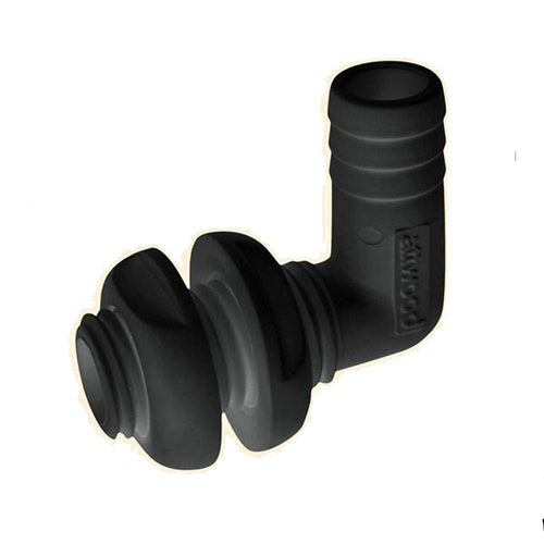 90d MotorGuide Thru Hull [black] 38701