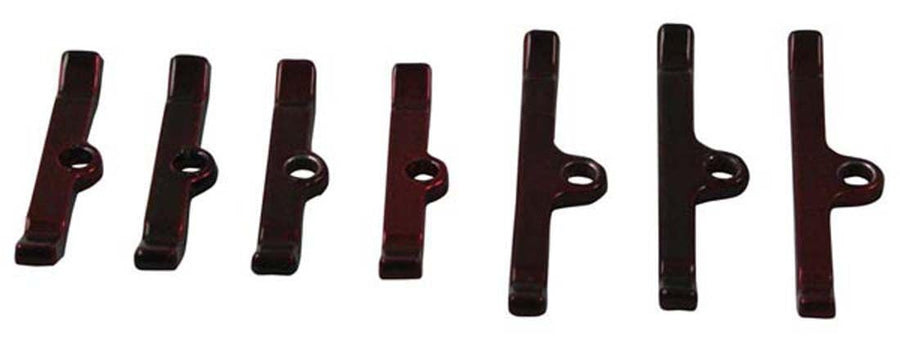 Valve Cover Moroso Hold Downs, Fits Big Block Chevy, Red 68525
