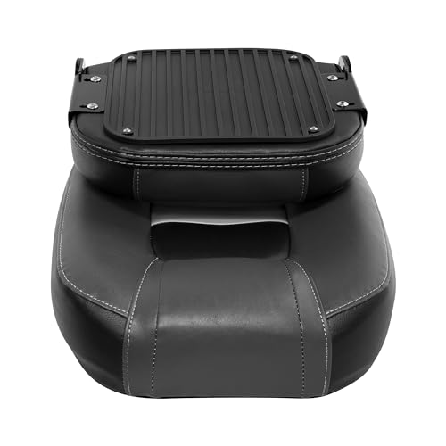 3305-860 Wise Pro-Angler Series 14" Center Seat Charcoal/Black/Marble Grey