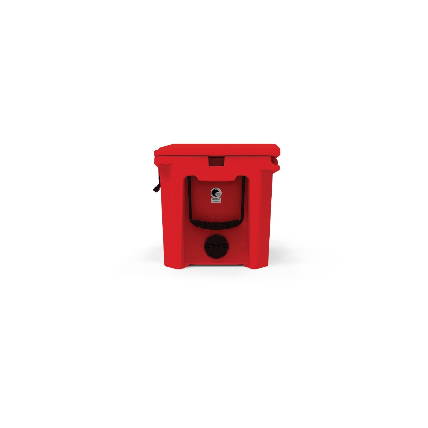 60 Cooler Grizzly | 60 qt Ice Chest Durable Rotomolded Insulated | Made in USA | Warranty for Life | For Beach Boat Camping Fishing Hunting | G60 | Red