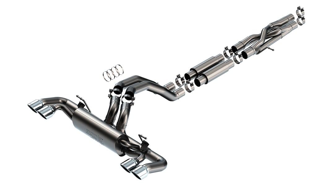 Borla Jeep Wrangler 21-22 392 6.4L V8 AT 4WD 4DR Cat-Back ATAK