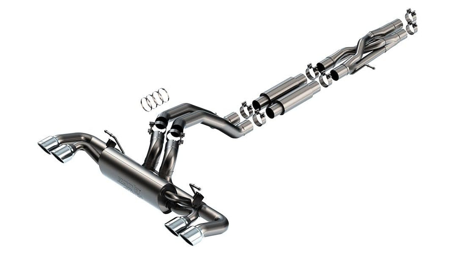 Borla Jeep Wrangler 21-22 392 6.4L V8 AT 4WD 4DR Cat-Back ATAK