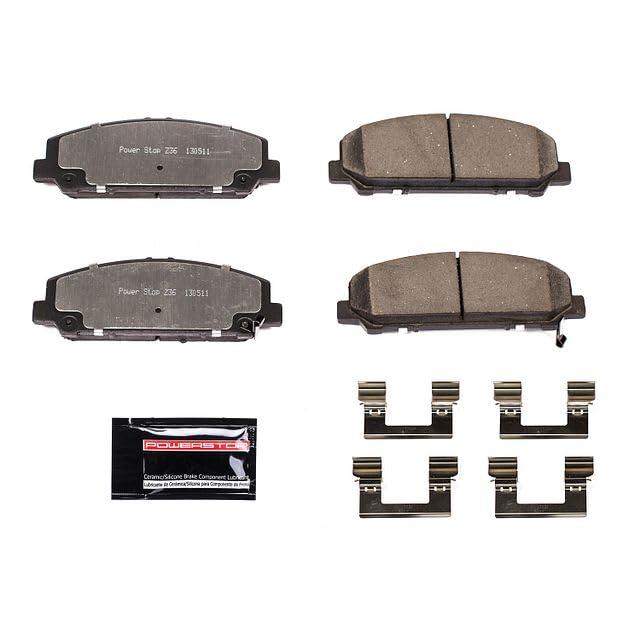 Power Stop Z36-1286 Z36 Truck and Tow Front Brake Pads For INFINITI QX56 2005-2010, Nissan Armada 2005-2012, Nissan TITAN 2008-2010 [Model Specific]