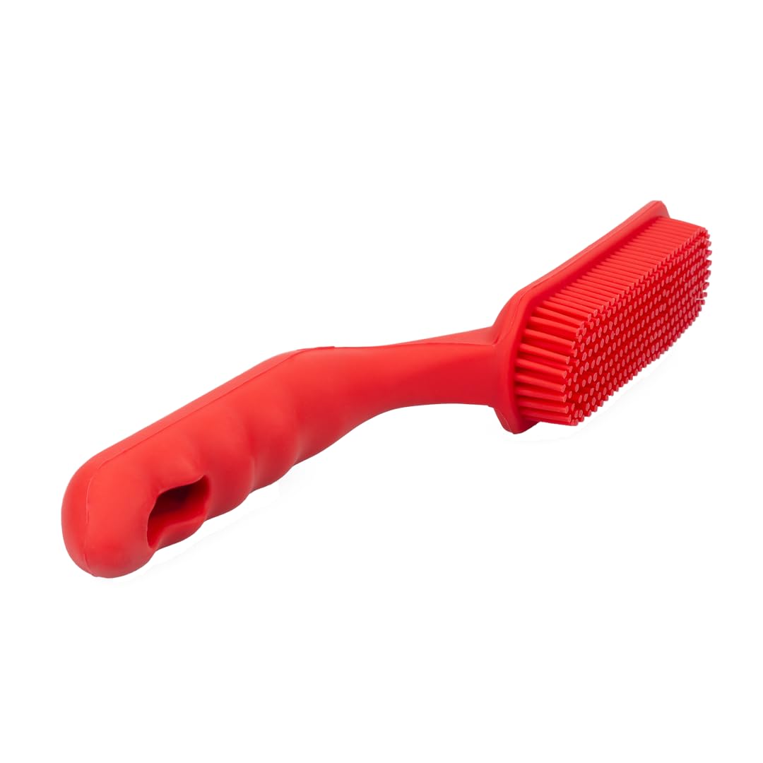 Maxshine Silicone Universal Carpet Detailing Brush | High-Conductivity Bristles Lift Pet Hair, Lint & Debris | Gentle, Durable Cleaning Brush for Carpets, Upholstery & Auto Detailing