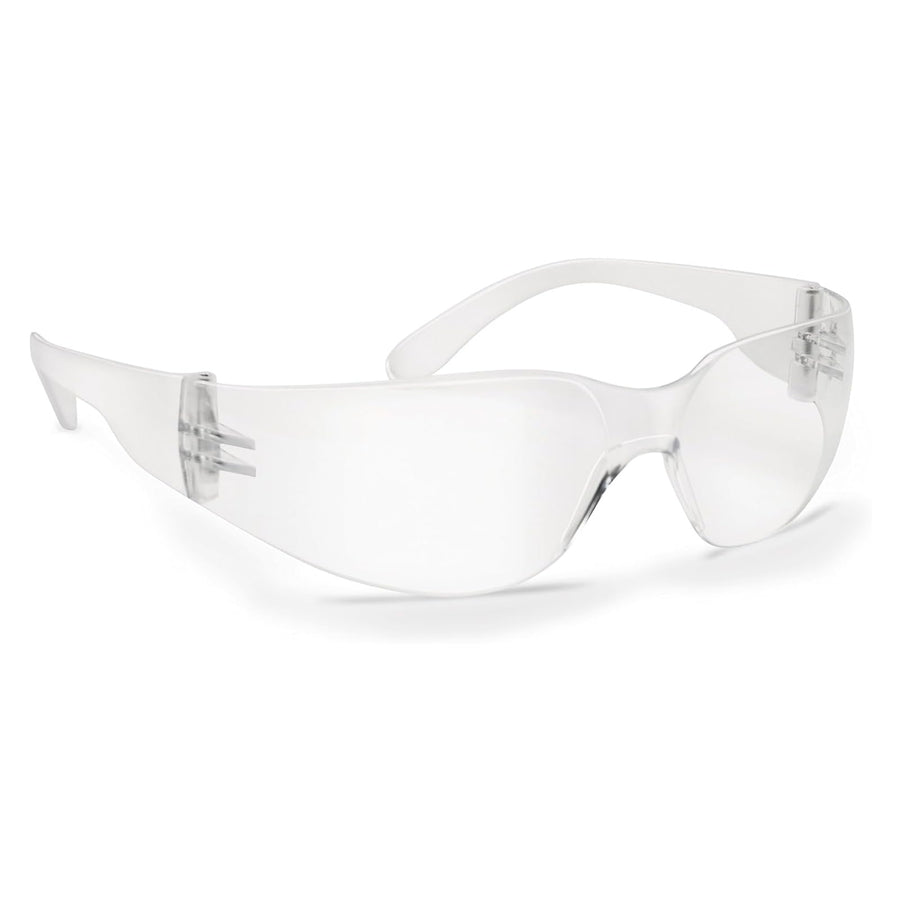 Walker's Clearview Unisex Sport Shooting Glasses | Impact-Resistant Lightweight Wrap-Around UV Protection Hunting Range Shooting Sports Ballistic Eyewear - Clear
