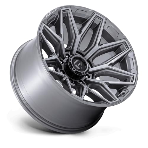 FLUX FUEL OFF-ROAD 20X9 8X6.5 5.04 1mm PLATINUM - FC854AX20908001