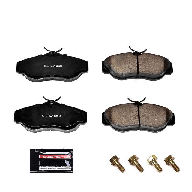 Power Stop Z23-676 Z23 Evolution Sport Carbon Fiber Infused Ceramic Brake Pads with Hardware
