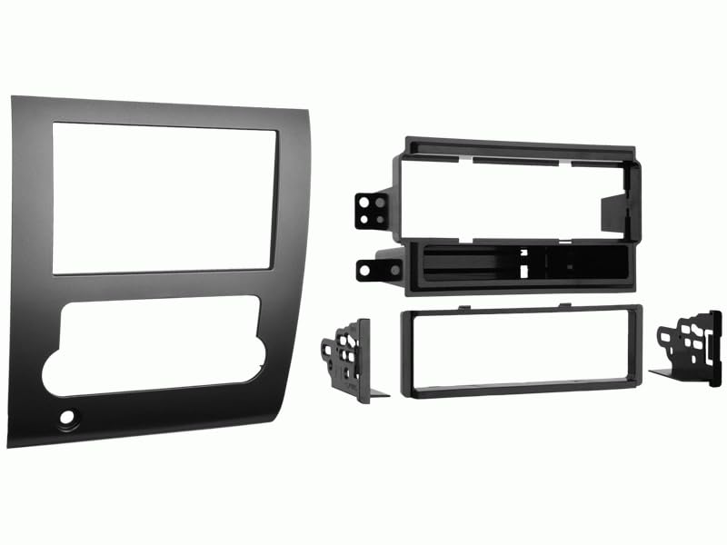 Metra Electronics 99-7424 Installation Kit Single DIN/Double DIN for 2008-up Nissan Titan (Silver)
