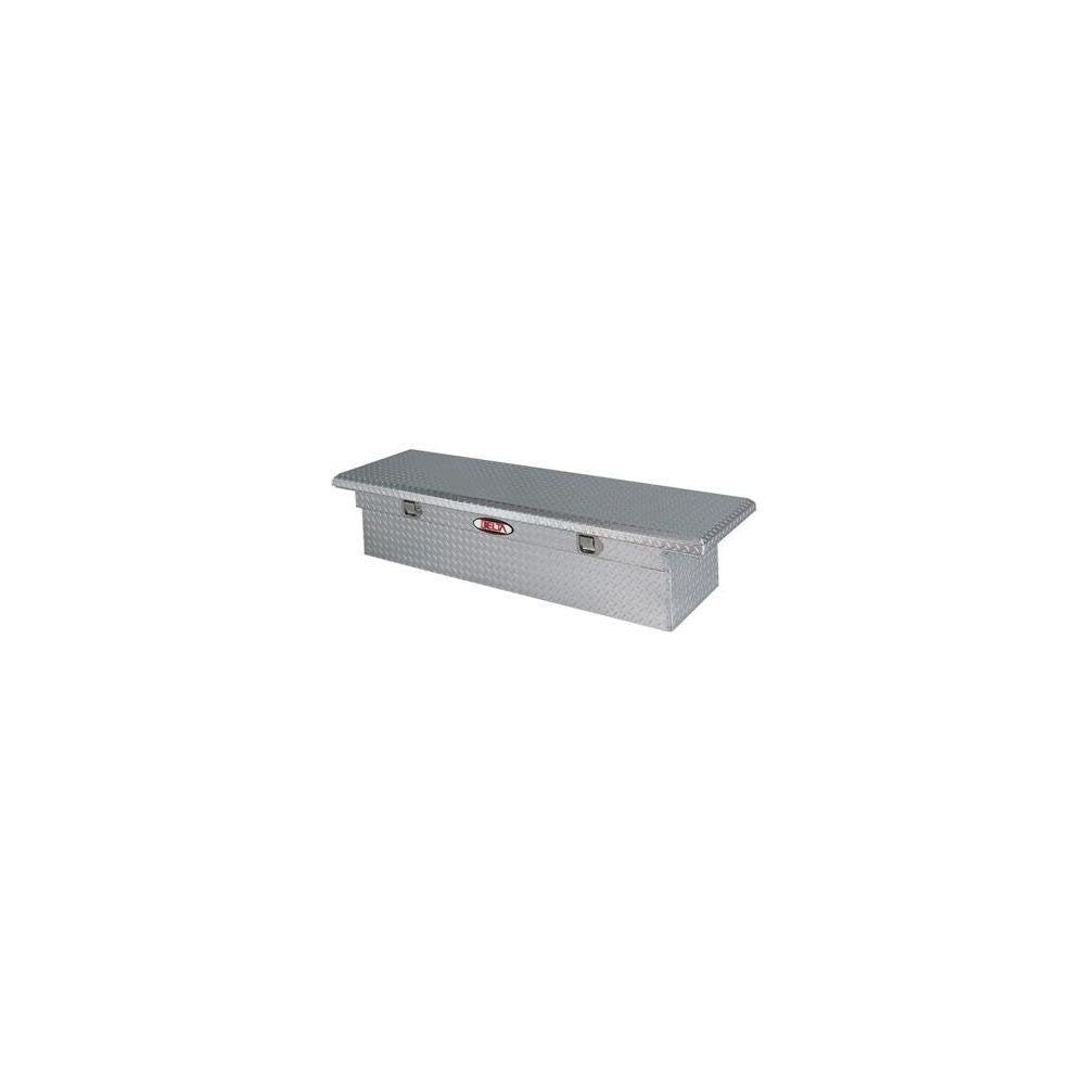 Mid Size Delta 1-310000 Bright Aluminum Low-Profile Single Lid Crossover Truck Box
