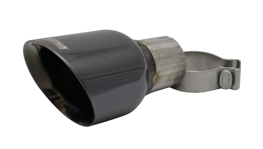 Performance CORSA TK008BLK Exhaust Tip Kit (Single Universal 2.75in Inlet / 4.5in Outlet Black PVD Pro-Series)