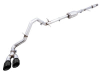 4th Gen AWE Tuning GM 1500 5.3L 0FG Catback Dual Side Exit (Flat Bumper) - Diamond Tips - 3015-23208
