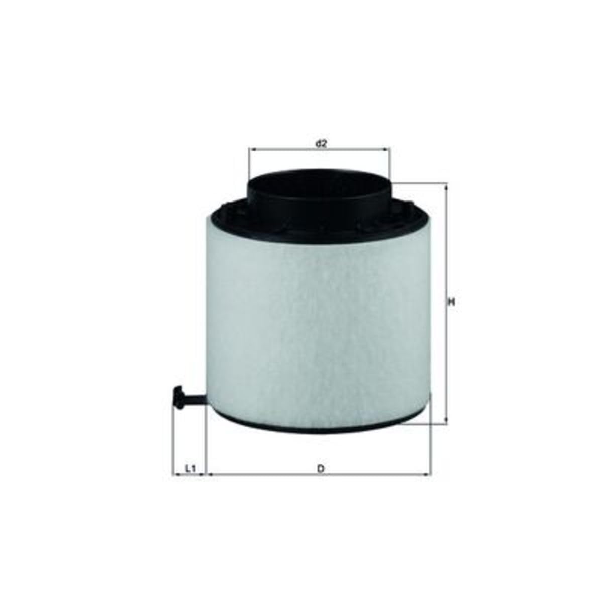 Air Filter MAHLE LX 2092D