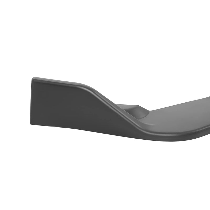Matte Black Spec-D Tuning Front Bumper Lip Splitter Spoiler 3PC Compatible with 2017-2020 Lexus IS350 IS200T