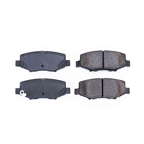 Rear Power Stop Ceramic Brake Pads For 2007-2011 Dodge Nitro, 2008-2012 Jeep Liberty, 2007-2017 Jeep Wrangler, 2018 Jeep Wrangler JK, 16-1274