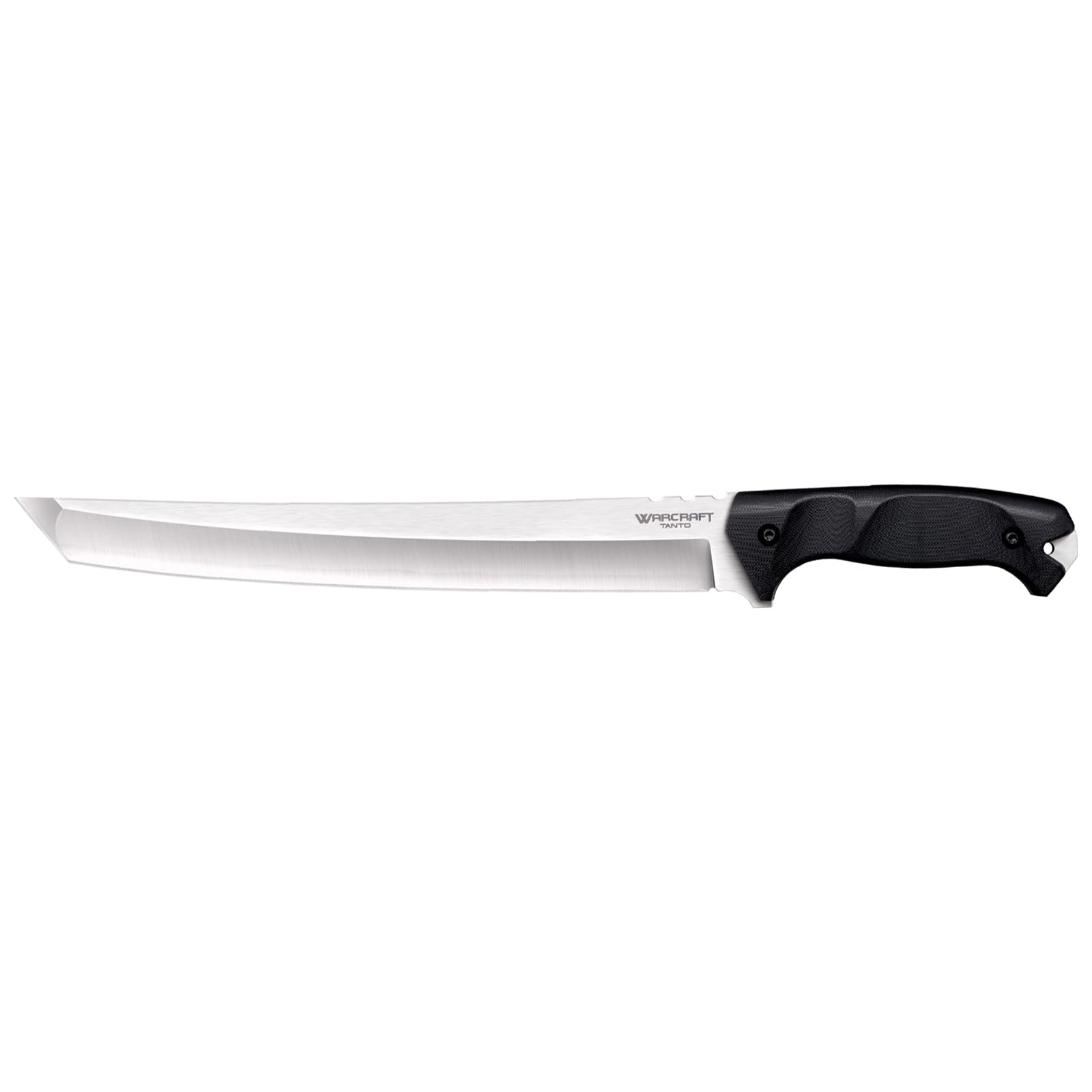 Warcraft COLD STEEL 12" San Mai III Tanto Point Razor-Sharp Blade 5" G-10 Handle Military Tactical Fixed Blade Knife