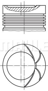 Engine MAHLE Piston 034 92 02