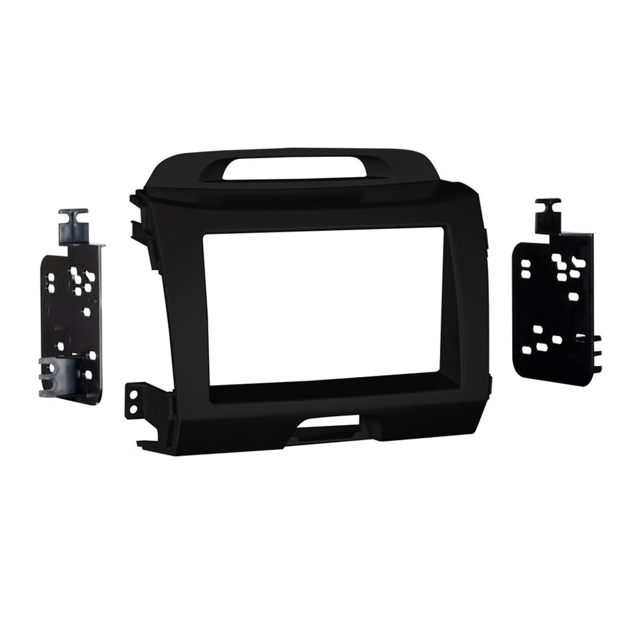 Metra Double DIN 95-7344CH Dash Installation Kit for 2011-Up Kia Sportage Vehicle (Charcoal)