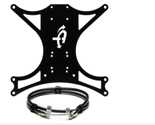 Compressor Bracket & Hardware UDA 144-0717 - JK Under Seat for ARB Dual Air Compressor - Black
