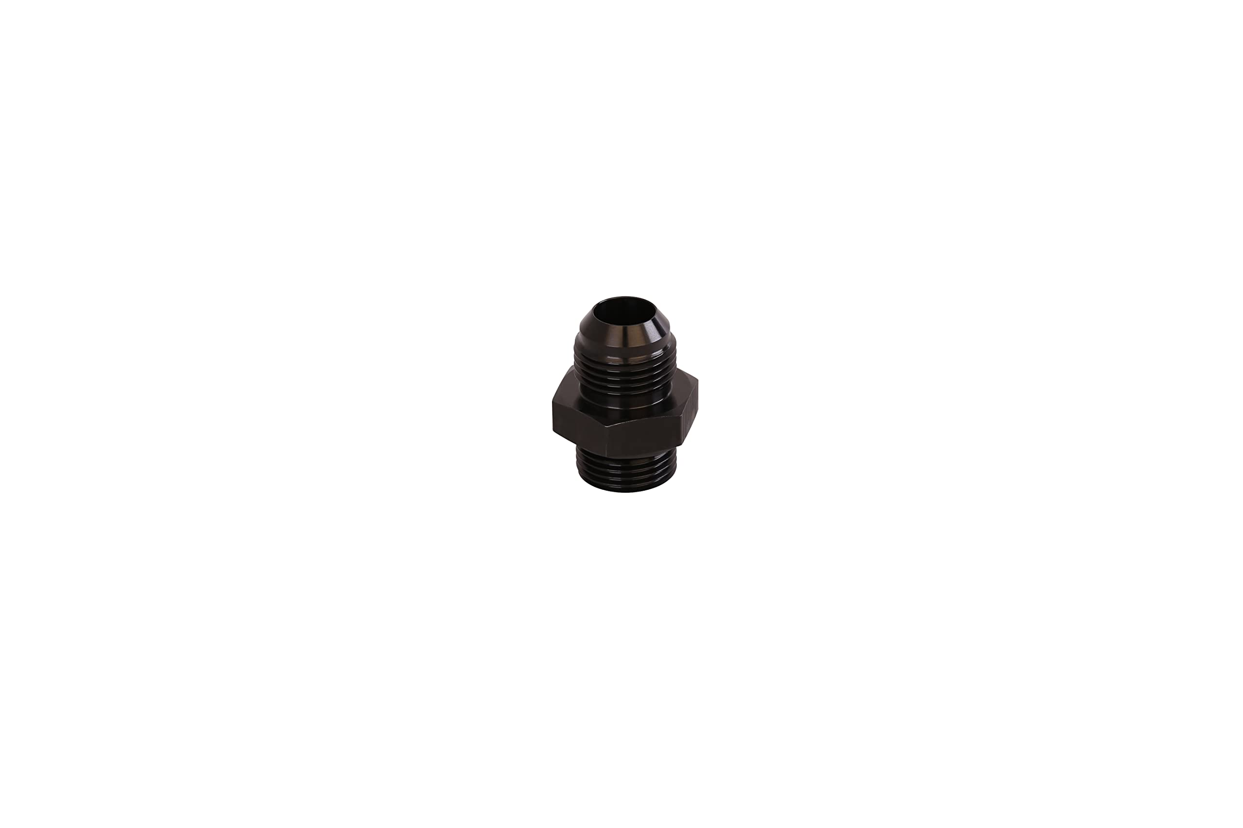 Black Anodized Aluminum Aeromotive -10AN Male Flare Fuel Fitting 15608