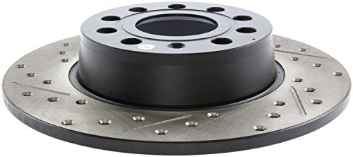 Sport Drilled/Slotted Brake Rotor StopTech 127.33131R (Rear Right), 1 Pack