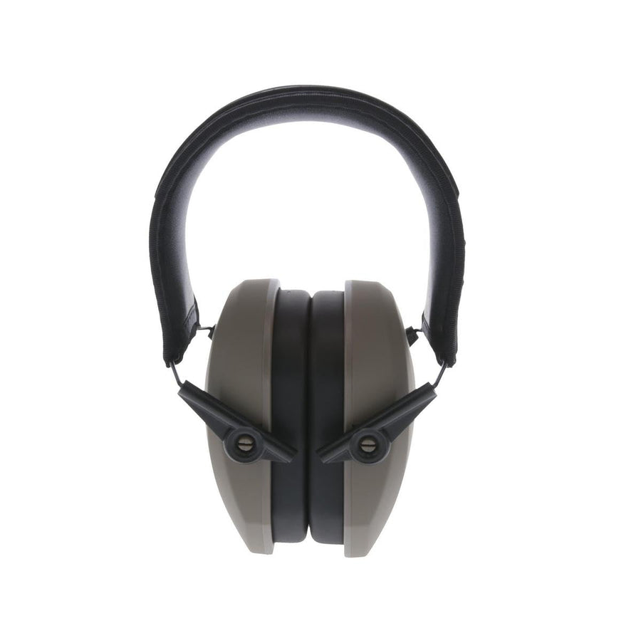 Walker's Passive Razor Slim Earmuff - Ultra Low-Profile Earcups - Flat Dark Earth (GWP-RSMPAS-FDE)
