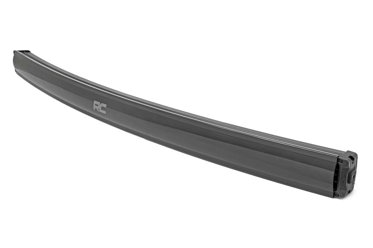 50" Rough Country Curved Dual Row LED Light Bar w/White DRL - 43,200 Lumens Cree LEDs, 480W Spot/Flood Combo, Off-Road Waterproof Lighting