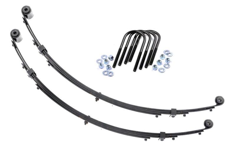 Rough Country 4" Leaf Springs Front for 1987-1995 Jeep YJ - 8010Kit