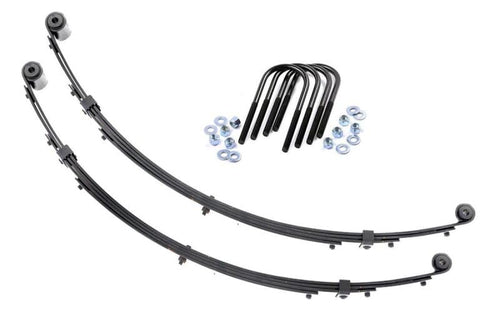 Rough Country 4" Leaf Springs Front for 1987-1995 Jeep YJ - 8010Kit