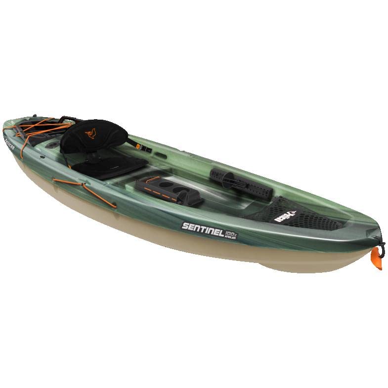 Khaki Pelican Sentinel 100X Sit-On Kayak