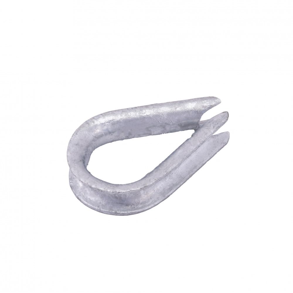 Galvanized Whitecap 3/8'' Rope Thimbles S-1540P