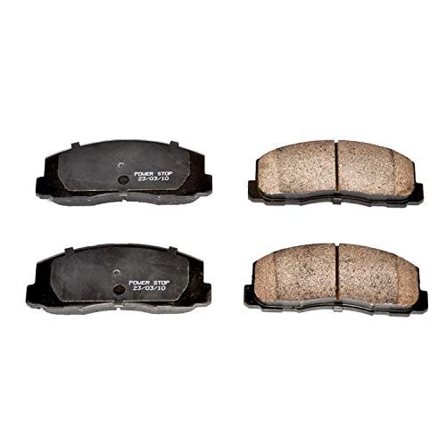Power Stop Z16 Evolution 16-328 Front Ceramic Brake Pads For Eagle Ta, Mitsubishi Galant, Mitsubishi Mirage, Mitsubishi Tredia, Plymouth Colt [Model Specific]