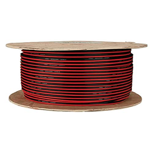 12 Gauge Red-Black Paired Install Bay Speaker Wire - Coil of 100 Feet
