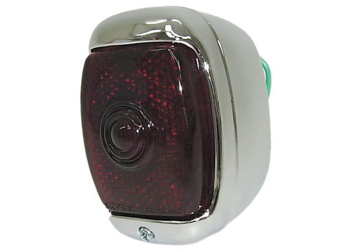 Tail Light Assembly Brothers Trucks TLC53LH - Stainless - Red - Left - Each