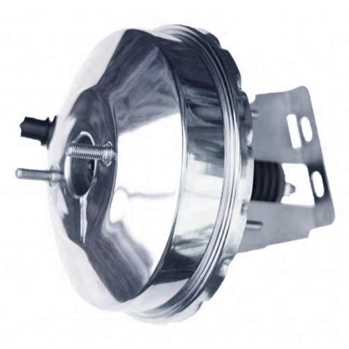 Power Disc Brake Conversion Kit LEED BRAKES With 9" Chrome Booster Cast Iron Chrome Top M/C Adjustable Proportioning Valve