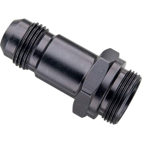 Fragola Performance Systems #10 X 7/8-20 Male Adapter-Dual Feed Black 491958-BL
