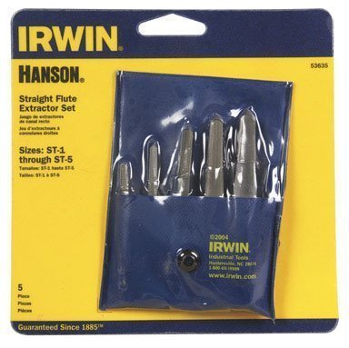 Screw Straight Extractor Set