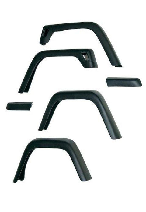 11608.01 | Omix-Ada | Fender Flare Kit, 7 Inch, Including Hardware | Fits 1997-2006 Jeep Wrangler TJ