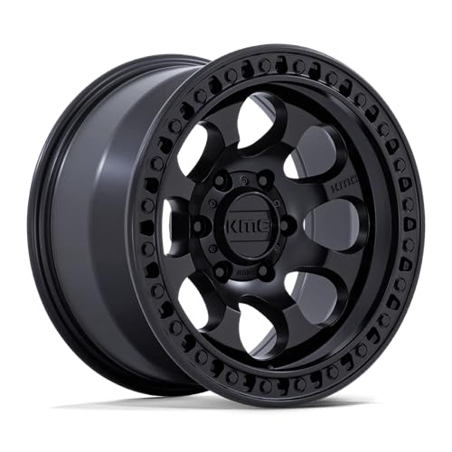 KMC Wheels 17X8.5 RIOT SBL 6X5.55.14 10mm SATIN BLACK - KM550MX17856810